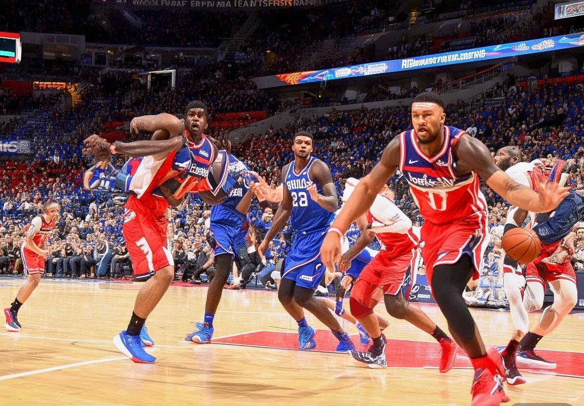 2017奇才76人巅峰对决：新星闪耀NBA未来之路(图1)